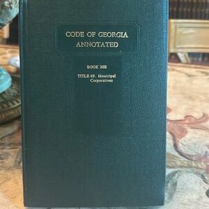Code of Georgia Annotated. Book 20B